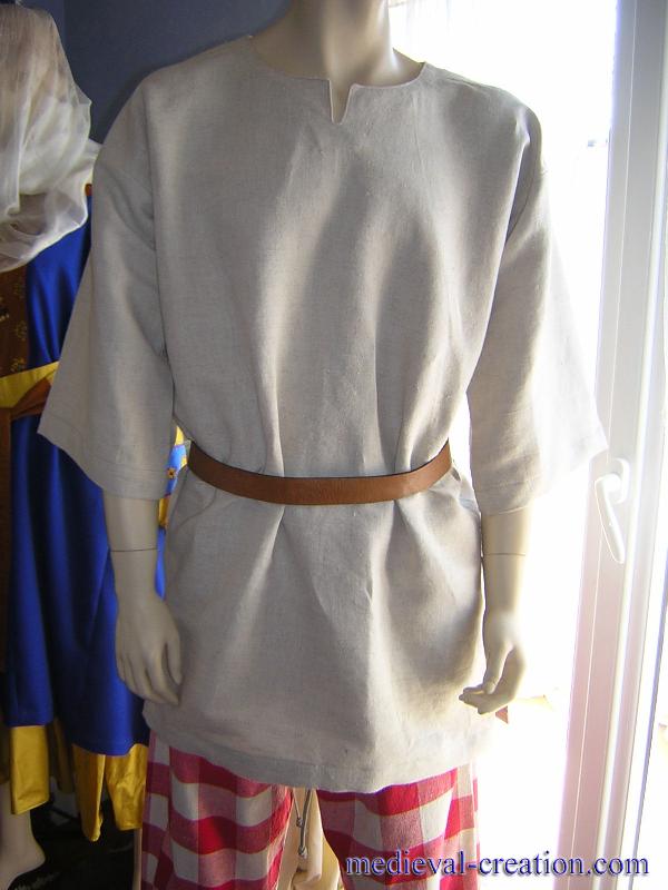 Tunique Lin Antique Romain Saxon Celte XL XXL Tunique Lin Antique Romain Saxon Celte XL XXL