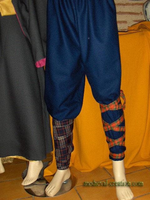 Gallic Nordman Wool Pants Braie longue pure Laine
