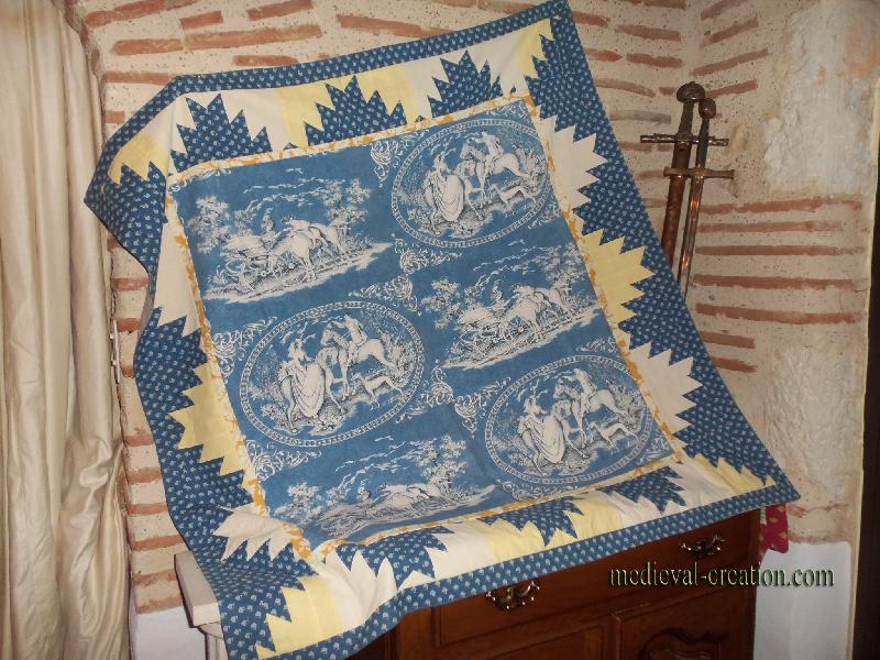 Toile de Jouy et Patchwork au Bois de Boulogne
