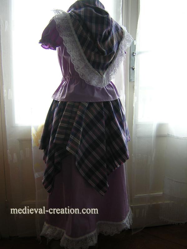 Costume Demoiselle Malwina 4 Pièces Costume Demoiselle Malwina 4 Pièces