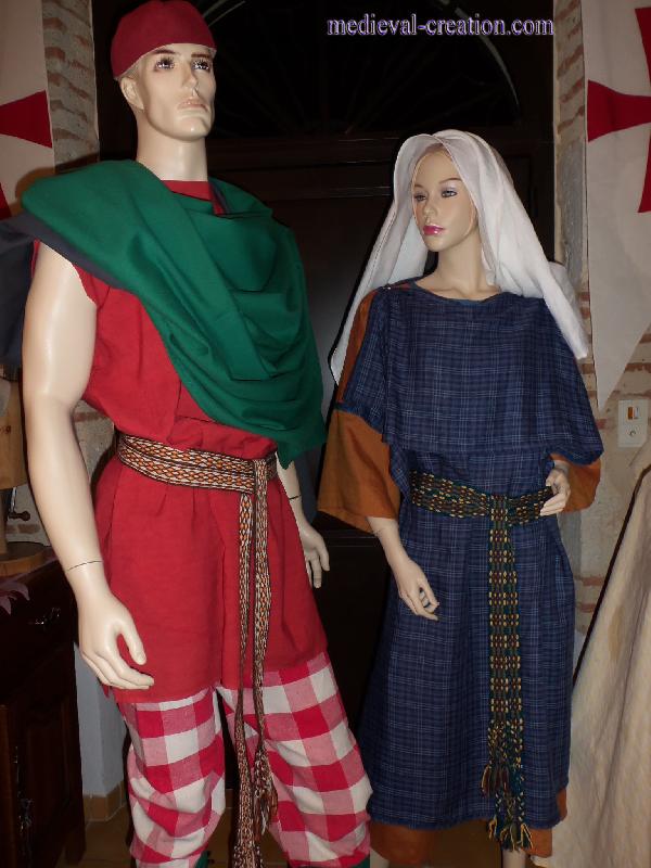 Costume de Mariage d'un Chef Gaulois ou Celte