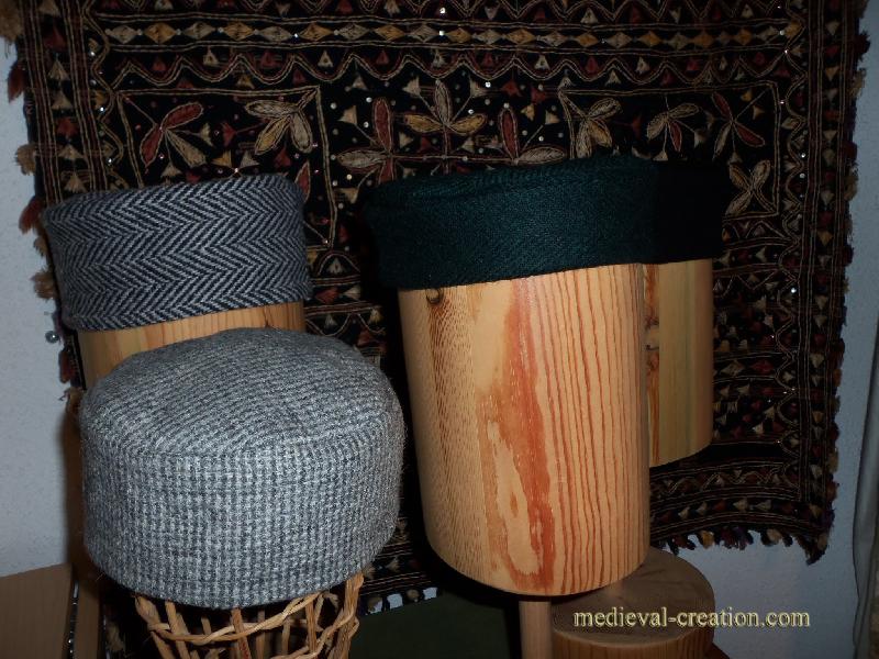 Medieval Headgear Velvet Toque Antique Medieval Headgear Velvet Toque Antique