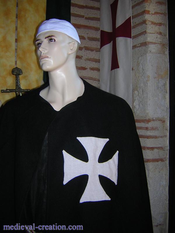 Wool Cloak Templier St Jean de Jérusalem Wool Cloak Templier St Jean de Jérusalem