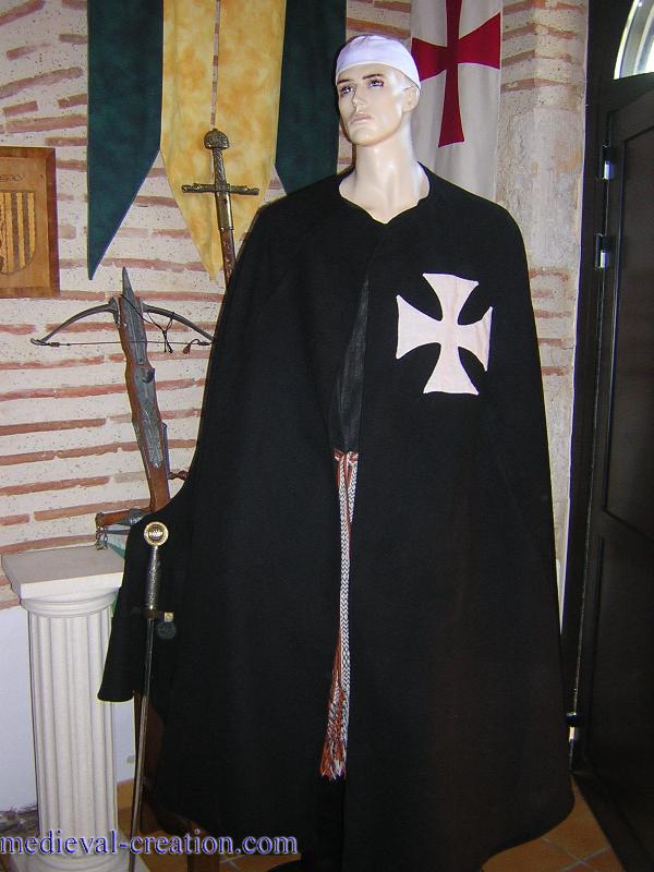 Wool Cloak Templier St Jean de Jérusalem Wool Cloak Templier St Jean de Jérusalem