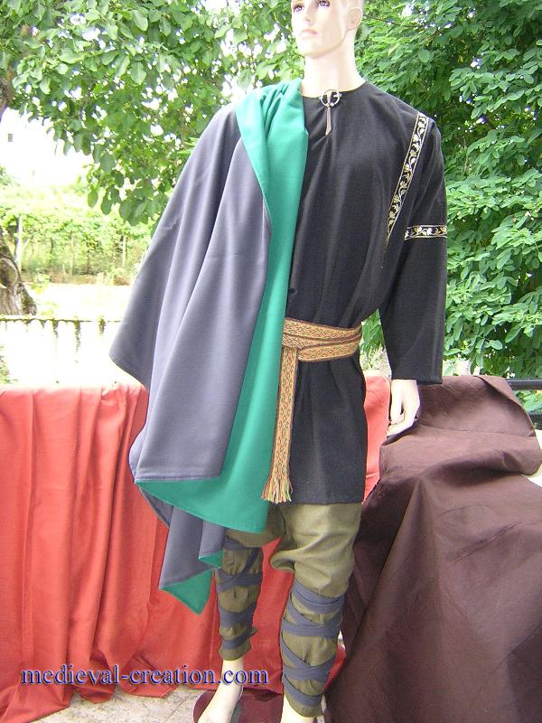 Wool Cloak Chlamyde double Laine Wool Cloak Chlamyde double Laine
