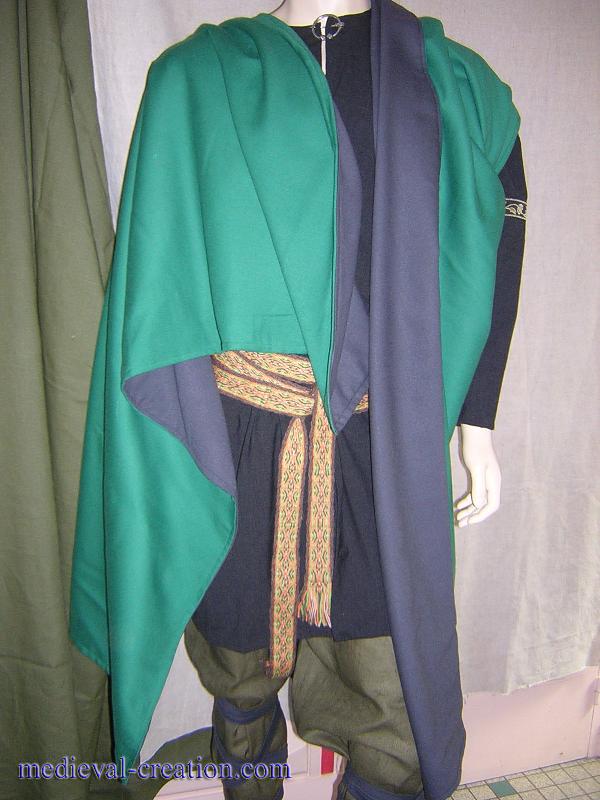 Wool Cloak Chlamyde double Laine Wool Cloak Chlamyde double Laine