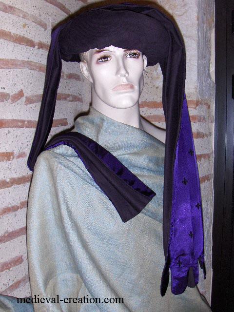 Duc de Bourgogne Chaperon VeloursTaffetas Duc de Bourgogne Chaperon VeloursTaffetas