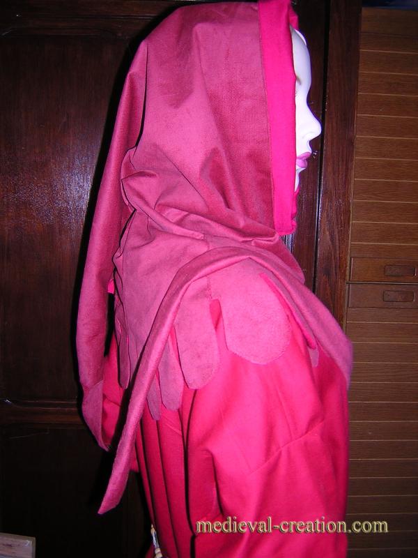 Velvet Headdress Aumusse Lirepipe Velours doublé Velvet Headdress Aumusse Lirepipe Velours doublé