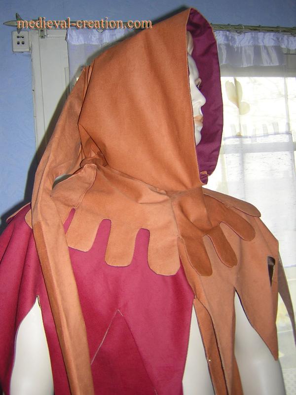 Velvet Headdress Aumusse Lirepipe Velours doublé Velvet Headdress Aumusse Lirepipe Velours doublé