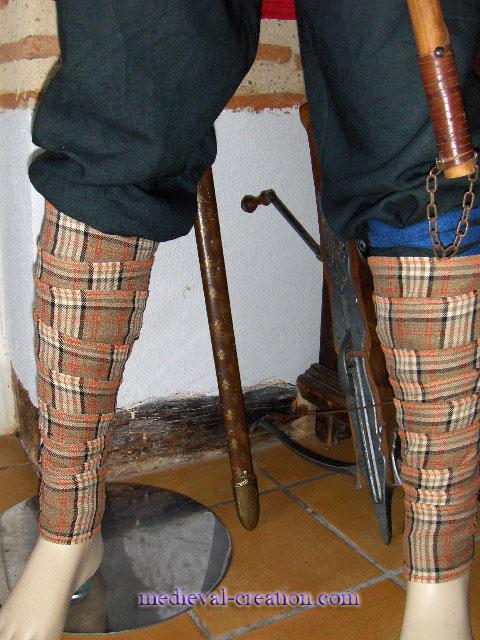 Tartan Winniger Puttees Bandes Molletières Tartan Winniger Puttees Bandes Molletières