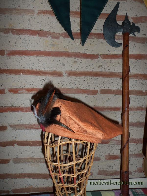 Coiffe Béret Petit Archer Velours Coiffe Béret Petit Archer Velours