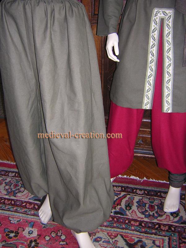 braie Varègue Laine ou Lin HAUTE taille et XXXL braie Varègue Laine ou Lin HAUTE taille et XXXL