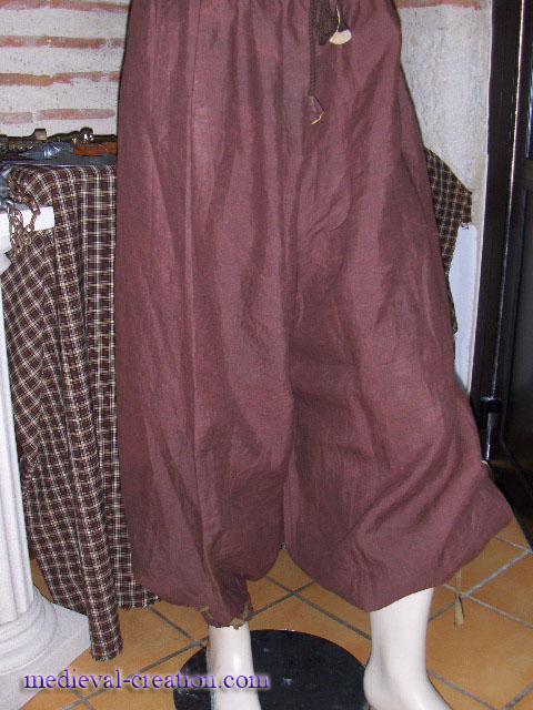 braie Varègue Laine ou Lin HAUTE taille et XXXL braie Varègue Laine ou Lin HAUTE taille et XXXL