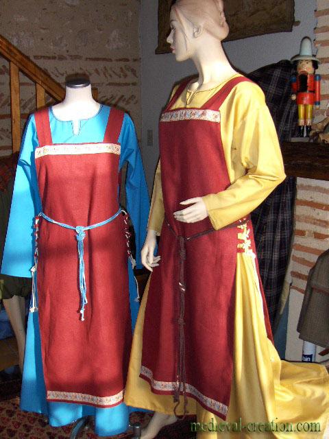 Costume Viking Normande Lin Coton Costume Viking Normande Lin Coton
