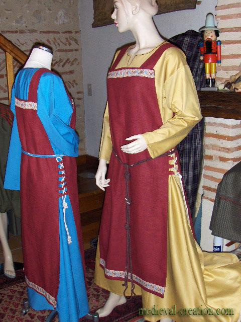 Costume Viking Normande Lin Coton Costume Viking Normande Lin Coton