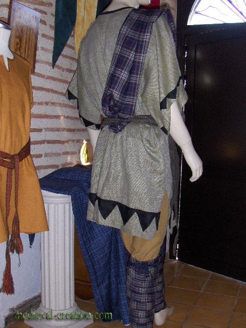 Ensemble Mercenaire Ecossais en Tartan... Ensemble Mercenaire Ecossais en Tartan...