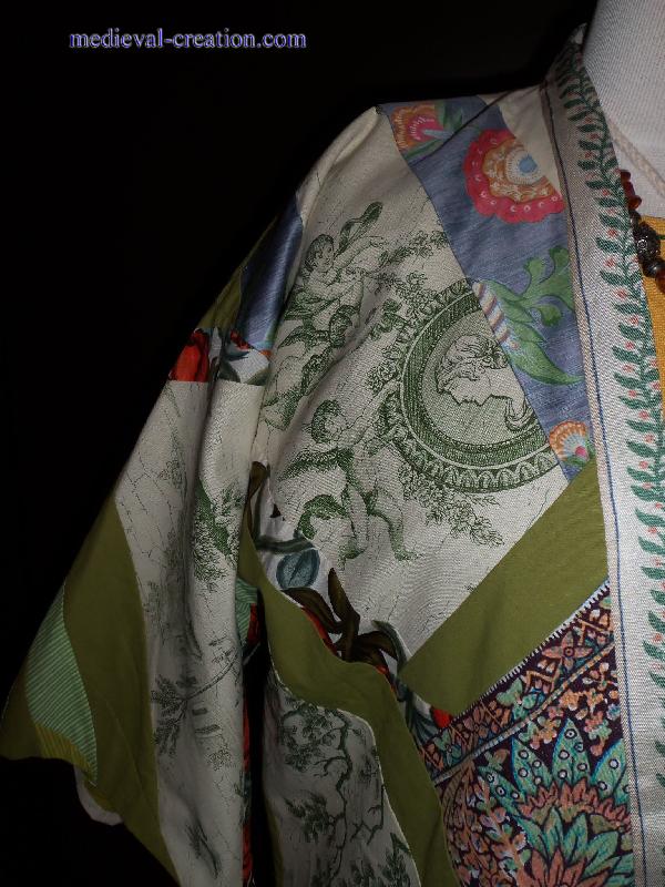 Kimono Kaftan Patchwork Toile de Jouy Kimono Kaftan Patchwork Toile de Jouy