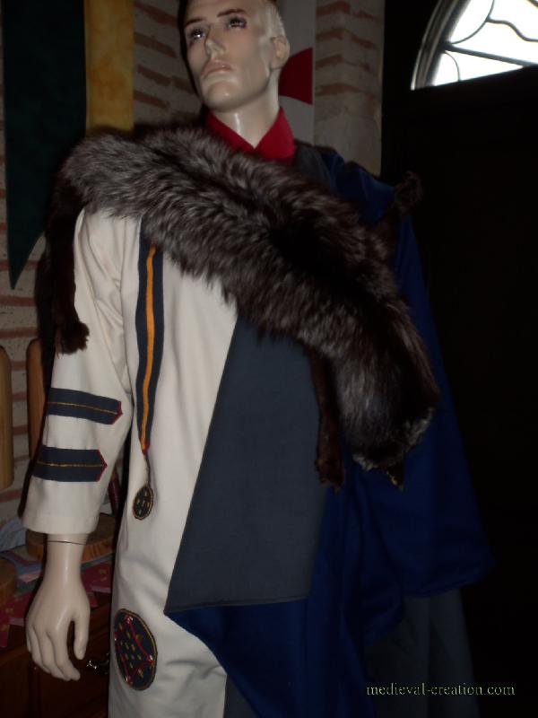 Fourrure Renard pour Costume Viking Varègue Fourrure Renard pour Costume Viking Varègue