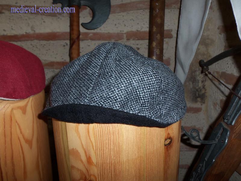 Wool Linen Calot Laine Lin Fait Main Wool Linen Calot Laine Lin Fait Main