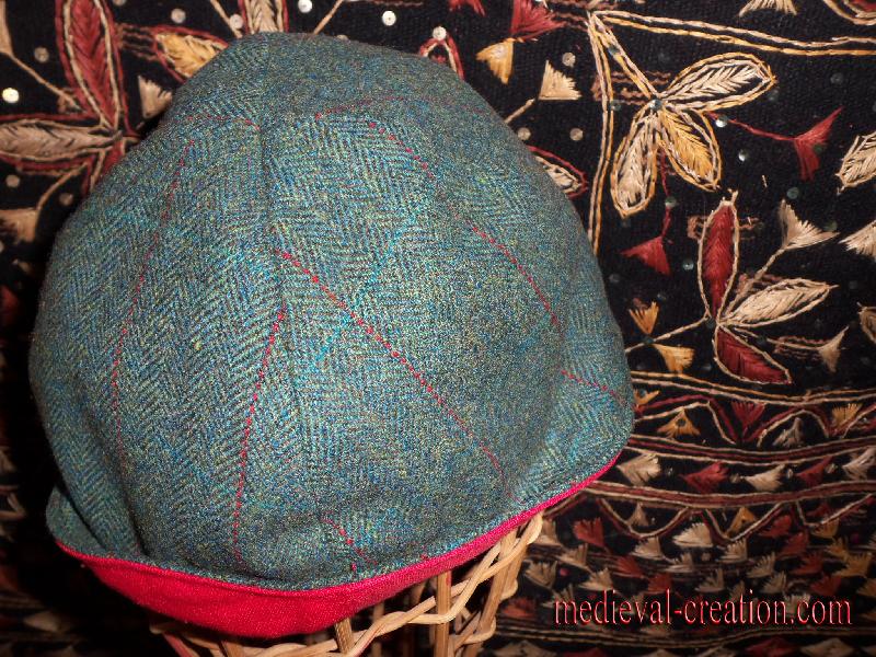 Wool Linen Calot Laine Lin Fait Main Wool Linen Calot Laine Lin Fait Main