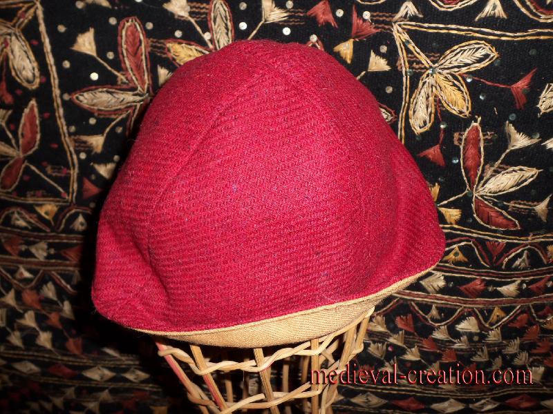 Wool Linen Calot Laine Lin Fait Main Wool Linen Calot Laine Lin Fait Main