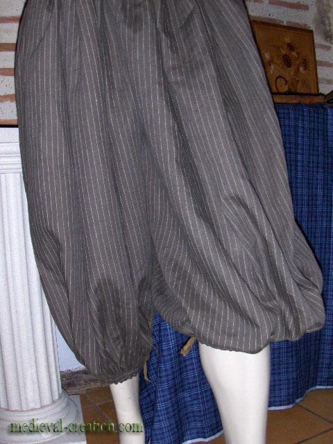 Pantalon Lin rayé Viking Varègue Rus Pantalon Lin rayé Viking Varègue Rus