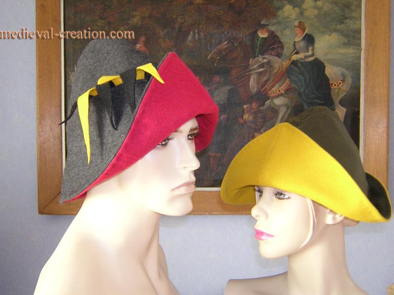 Coiffure Robin Chasseur Velours doublé Coiffure Robin Chasseur Velours doublé